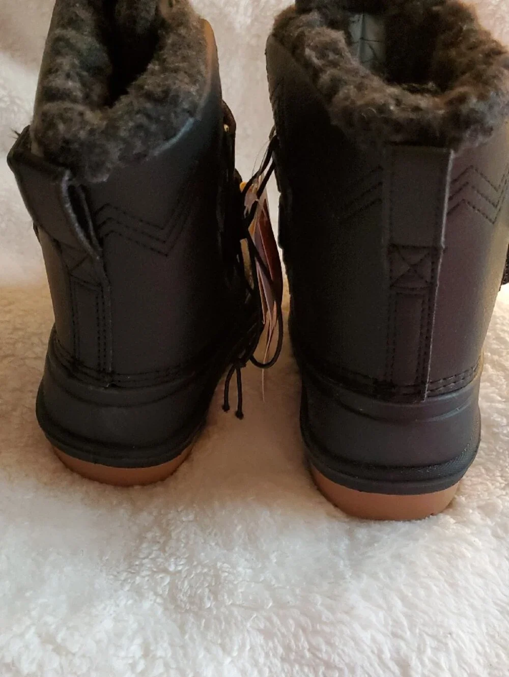 Cat & Jack Winter Snow Boots Black Waterproof Thermolite NWT Toddler Size 5